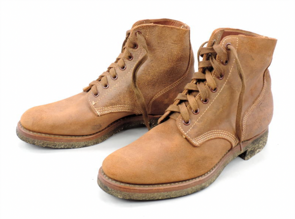 1940's WWⅡ USMC Roughout Boondockers Boots – nest clothing store