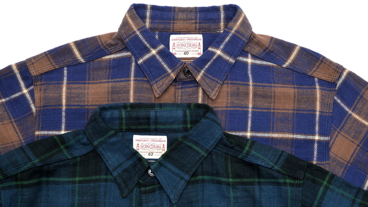 Boncoura Flannel Work Shirt – nest clothing store