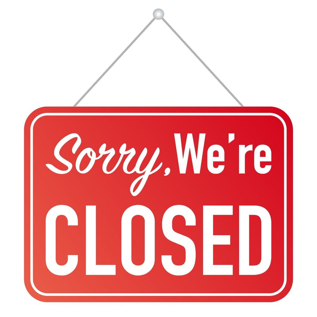 臨時休業のお知らせ