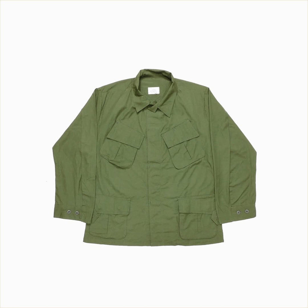 1960's-1970's Deadstock US Military Rip-Stop Jungle Fatigue Jacket