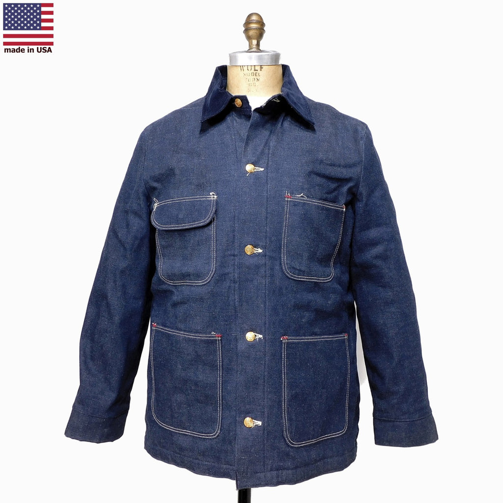 1970's Deadstock Blue Bell®/Wrangler® Denim Lined Chore Coat made in USA
