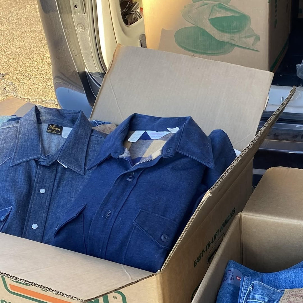 1980’S Deadstock Frostproof® Denim Shirt Jacket made in USA