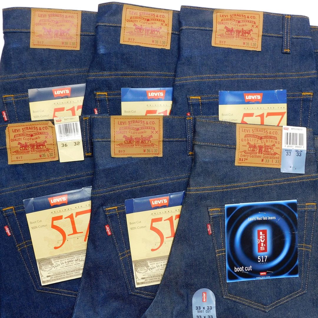 1980's-1990's Deadstock Levis® 517 made in USA – nest clothing store