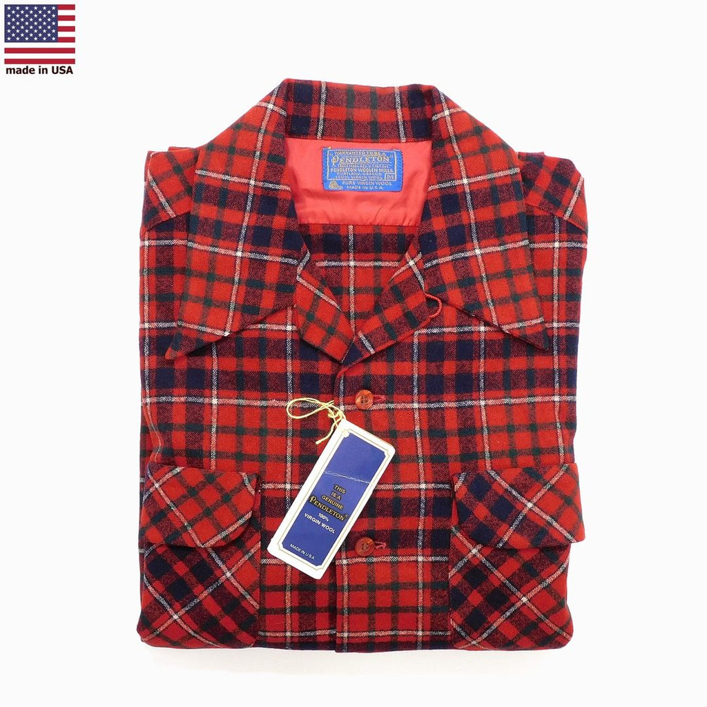 1980's-1990's Pendleton® Original Board Shirt made in USA
