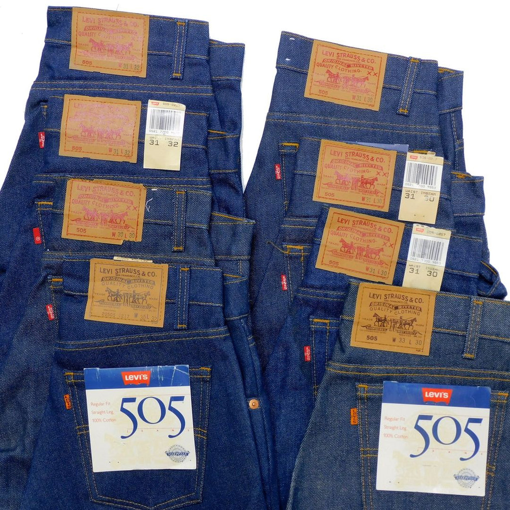 1980's-2000's Deadstock Levis 505 made in USA