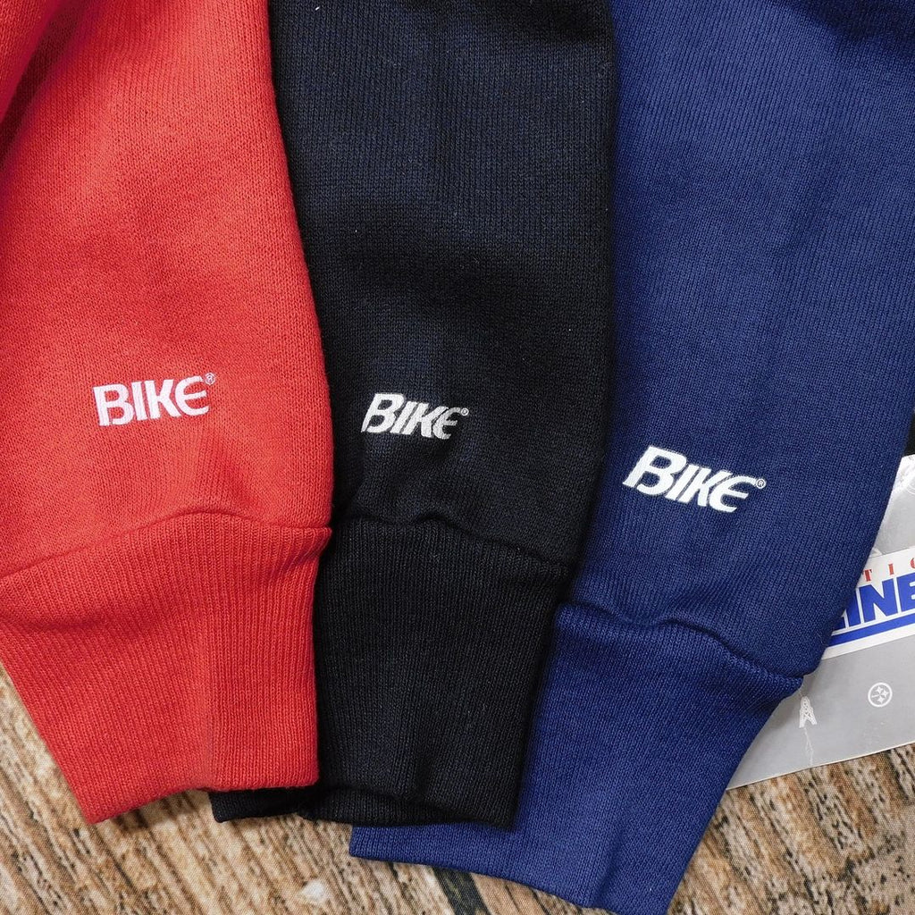 1990's Deadstock Bike® Print Hooded Sweatshirt made in USA