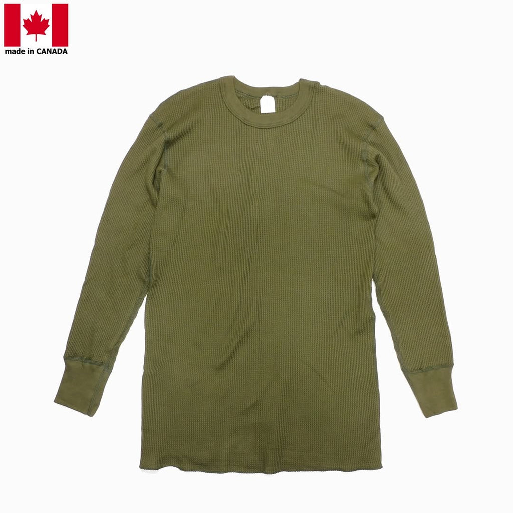 1990's Deadstock Canadian Milirary All Cotton Thermal T-Shirt made in Canada