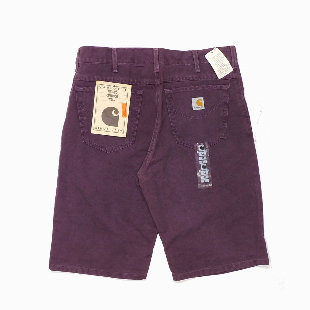 1990's Deadstock Carhartt WU4957 Washed Canvas 5 Pocket Shorts