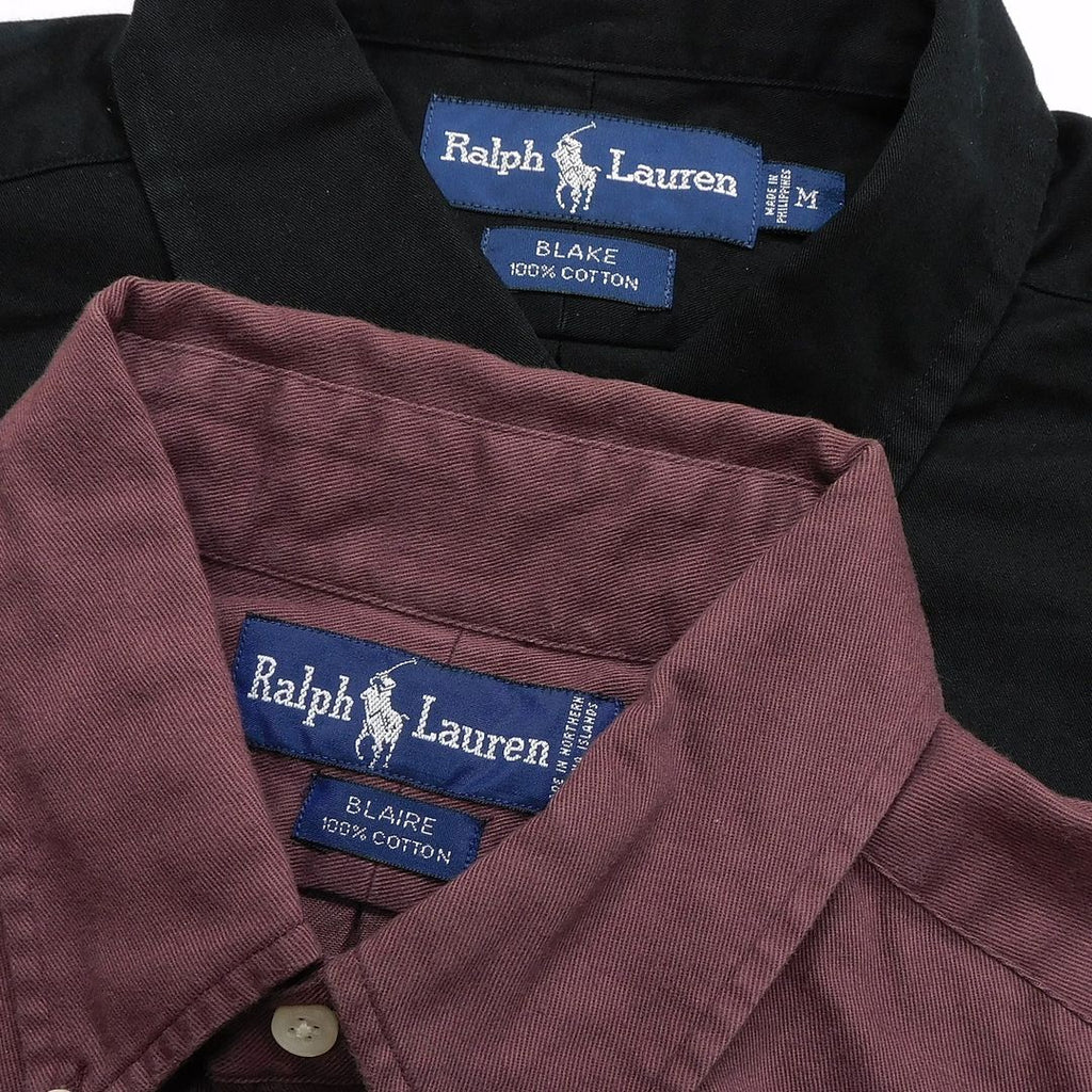 1990's Deadstock Polo by Ralph Lauren Washed Twill Shirt