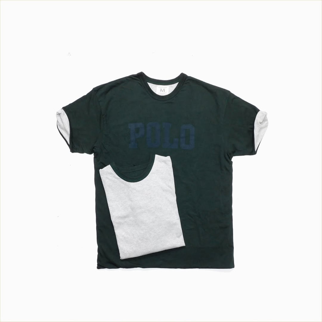1990's Deadstock Ralph Lauren Polo Sports Reversible T-Shirt made in Canada