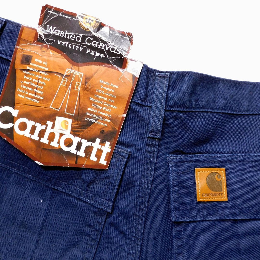 2000's Deadstock Carhartt B114 Washed Canvas Utility Pant