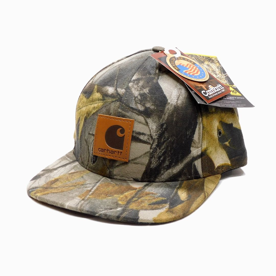 2000's Deadstock Carhartt Realtree Camouflage Cap made in USA – nest  clothing store