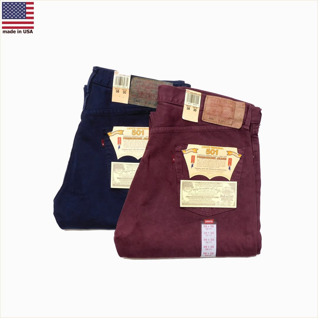 2000's Deadstock Levis® 501 Overdye Jeans made in USA
