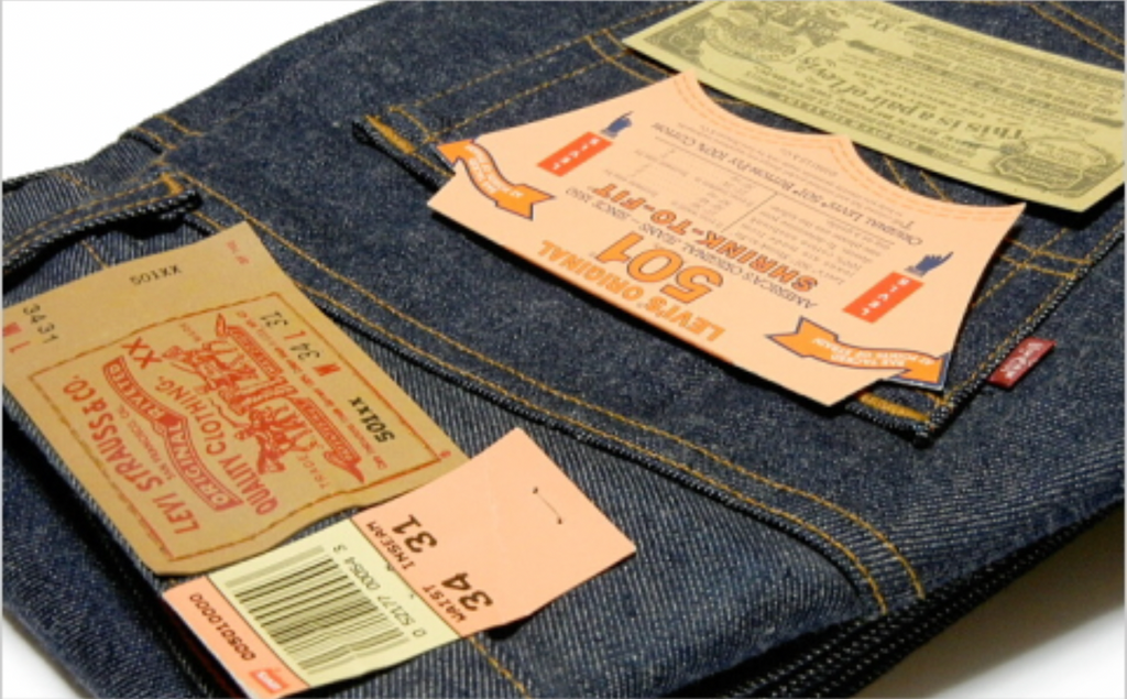 Levis 501 Rigid made in USA