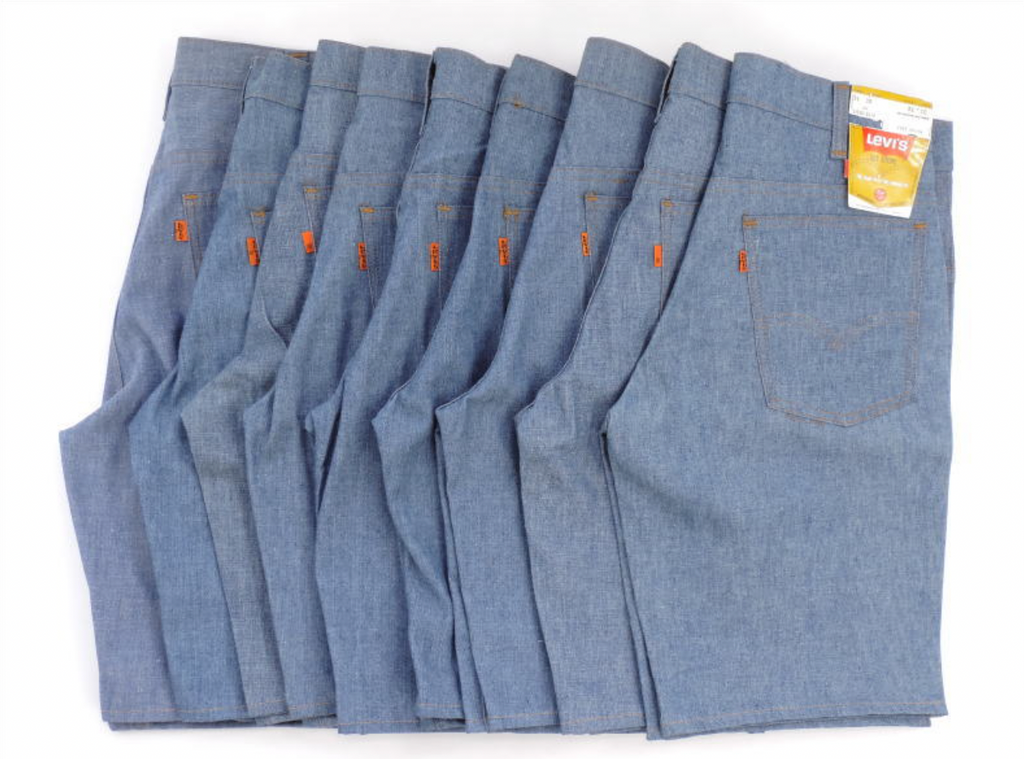 NOS 1970’s Levis Dungaree Cut-Off Shorts　