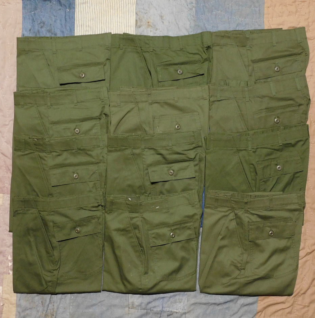 1980’s Deadstock US Army OG-507 Utility Trousers