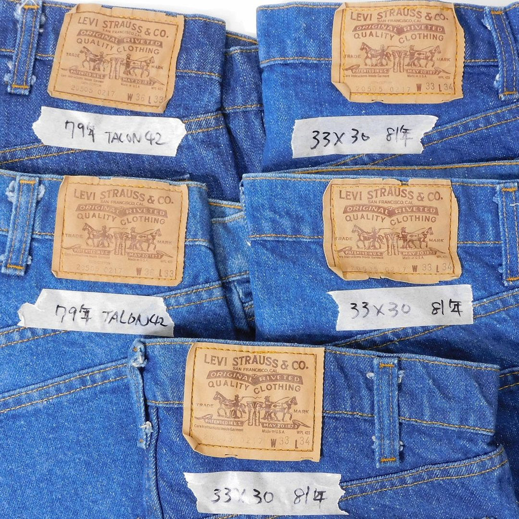 1970's-1980's Deadstock Levis 505 Washed made in USA