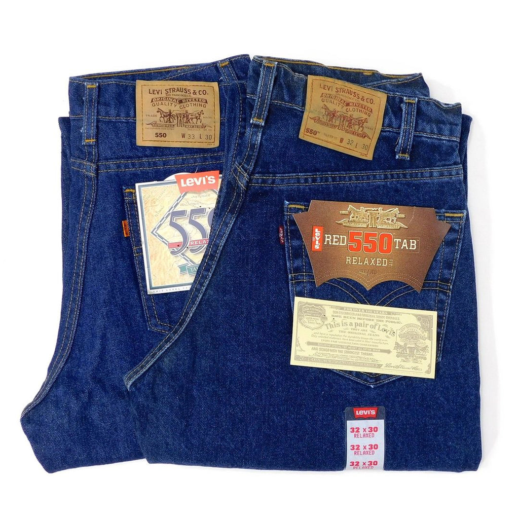 1990's Deadstock Levis 550　Rrewashed made in USA
