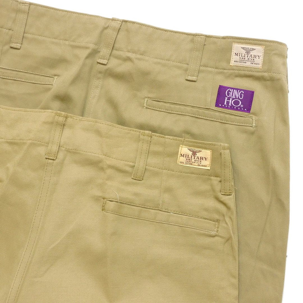1980's Deadstock Gung-Ho Military Chino Pants made in USA