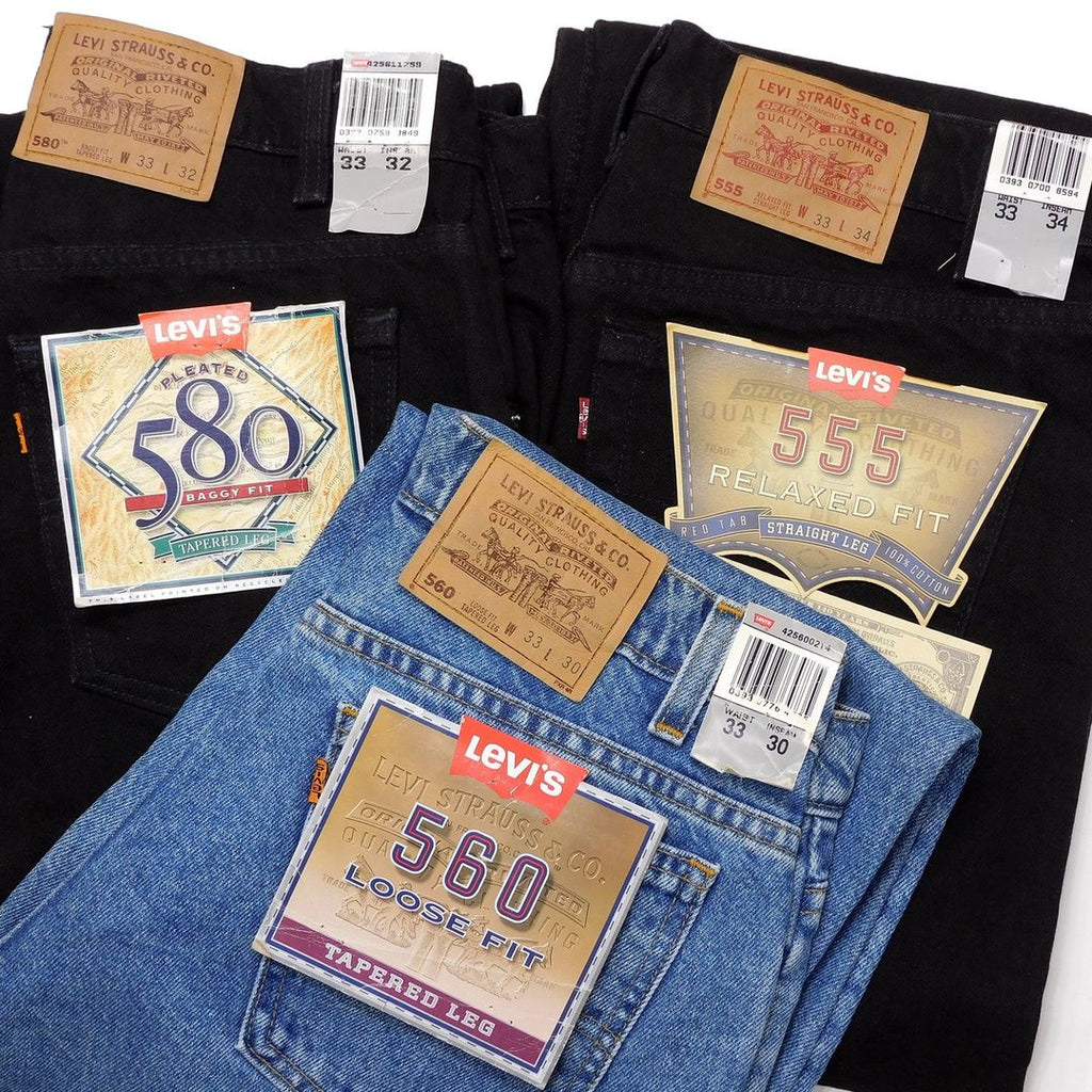 1990's Deadstock Levis 560 555 580 made in USA