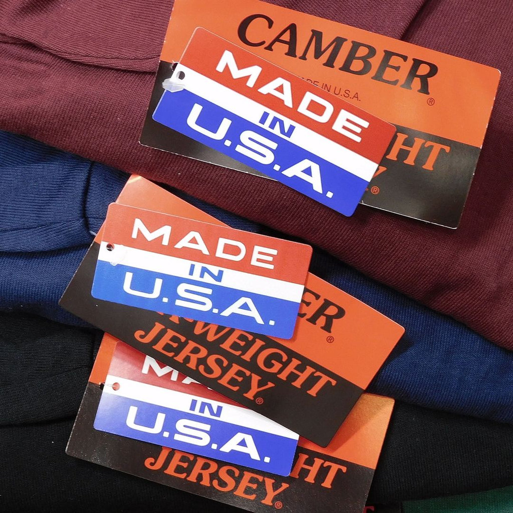 Camber 306 Max-Weight Mock Turtle T-Shirt made in USA