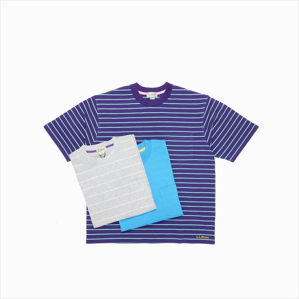 L.L. Bean Japan Edition Union Short Sleeve Striped T-Shirt