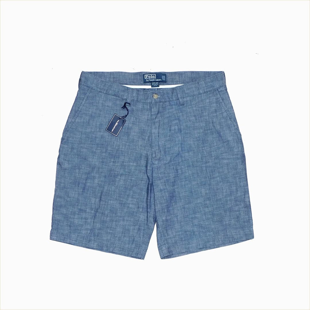 NOS 2000's Polo by Ralph Lauren Plain Front Chambray Short