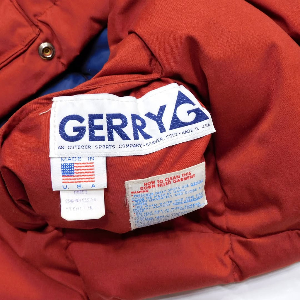 1980's Deadstock GERRY® Reversible Down Vest made in USA