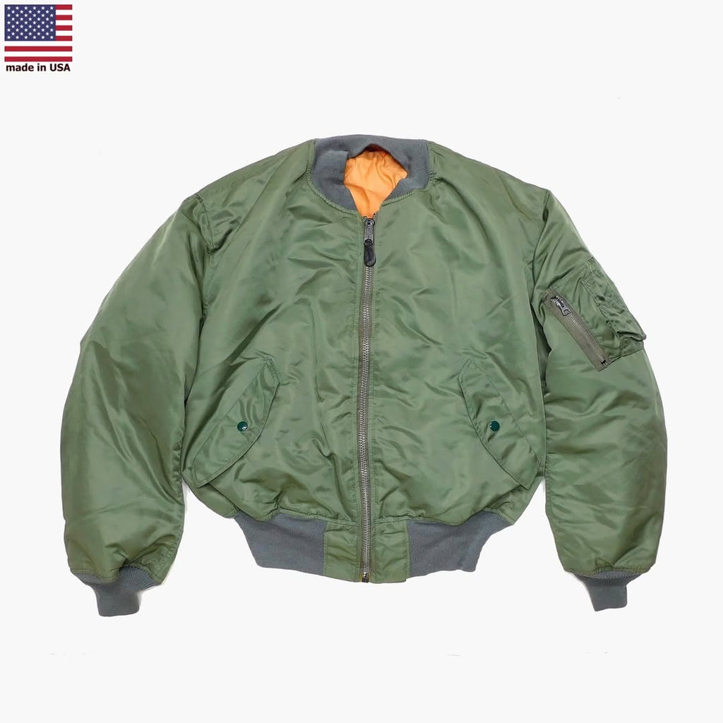 1990's Deadstock GREENBRIER MA-1 Flyers Jacket made in USA