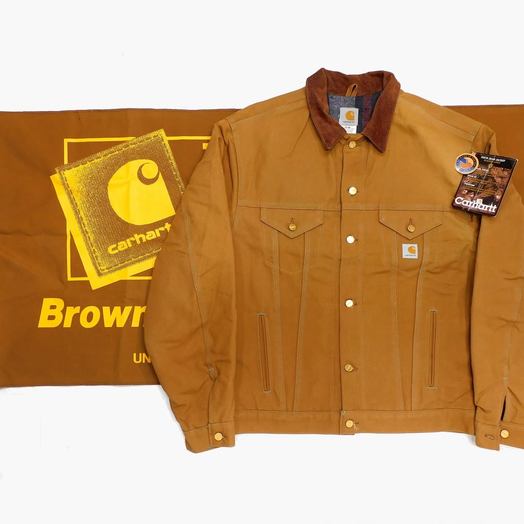 2000's Deadstock Carhartt J148 Duck Jean Jacket made in USA – nest