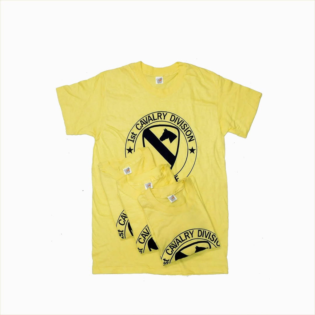1980's Deadstock Hanes "1st Cavalry Division" T-Shirt made in USA