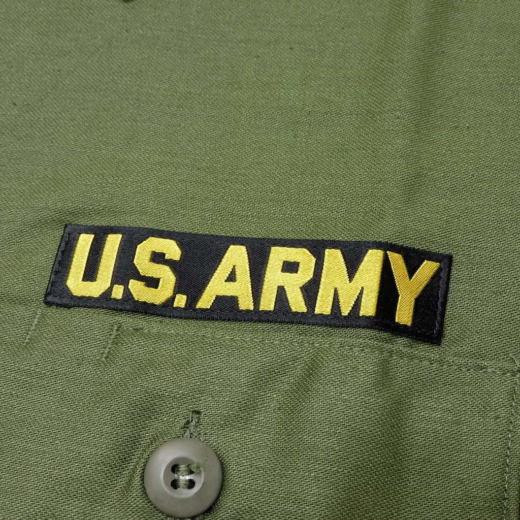 1960's Deadstock US Military OG-107 Cotton Sateen Utility Shirt