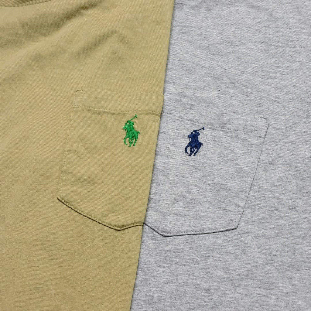 1990's Deadstock Polo by Ralph Lauren Pocket T-Shirt