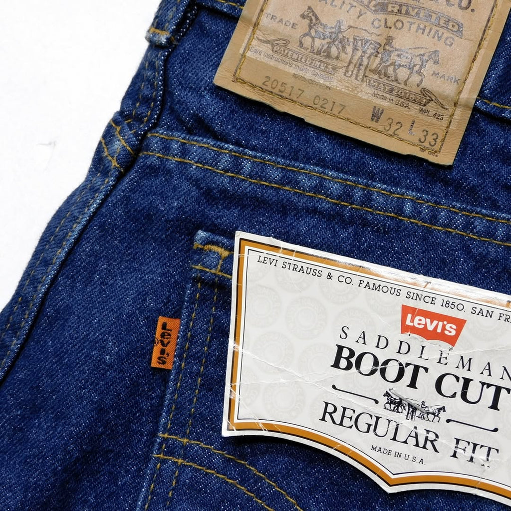 1980's-1990's Deadstock Levis 517-0217 made in USA