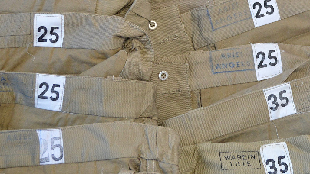 1960's Deadstock French Army M52 Chino Trousers
